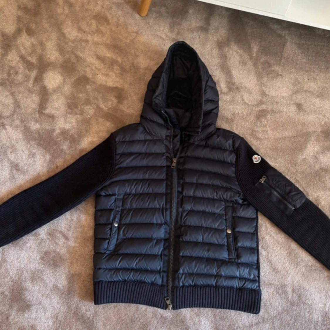 Moncler hooded cardigan  - 1