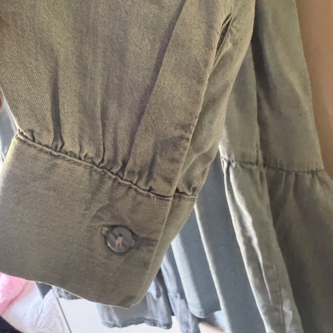 Ljusblå volangklänning från Amisu - 4