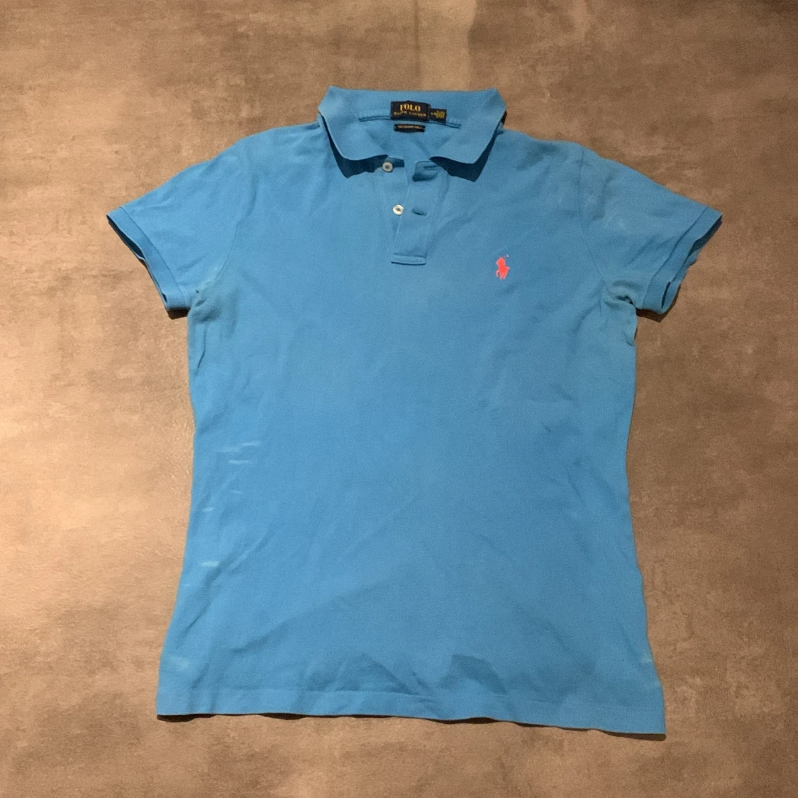 Blå pikétröja från Ralph Lauren - 1