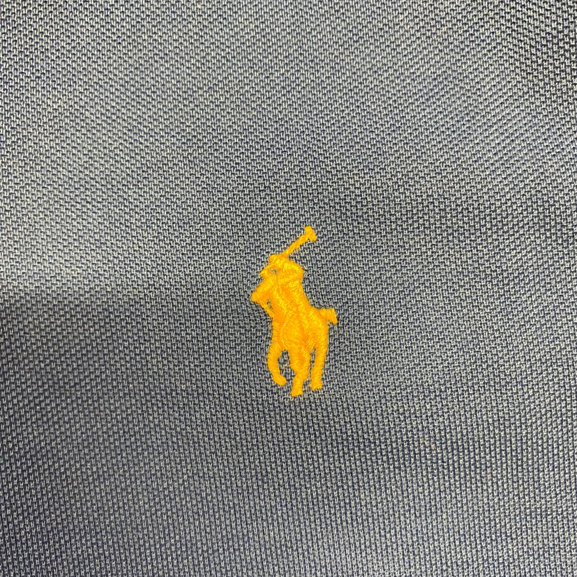 Marinblå pikétröja från Ralph Lauren  - 3