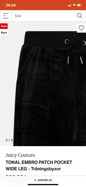 Juicy couture 10/11 - Säljer mina svarta Juicy Couture byxor i storlek 10/11 140-156) då de är för små ny skick kan postas eller hämtas i Lidköping 