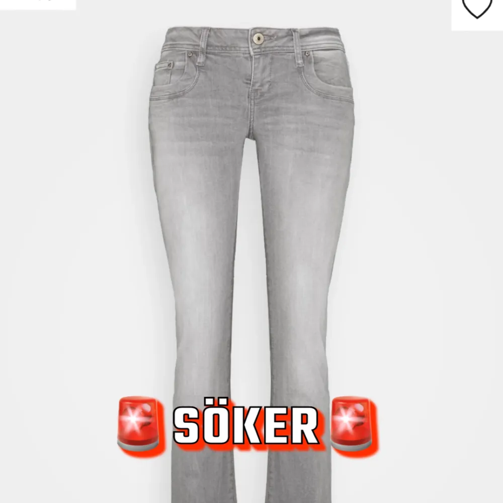 söker dessa två par ltb jeans på bilden, kan betala bra för dem. måste vara storlek 24 i midjan. men spelar ingen roll med längden.. Jeans & Byxor.