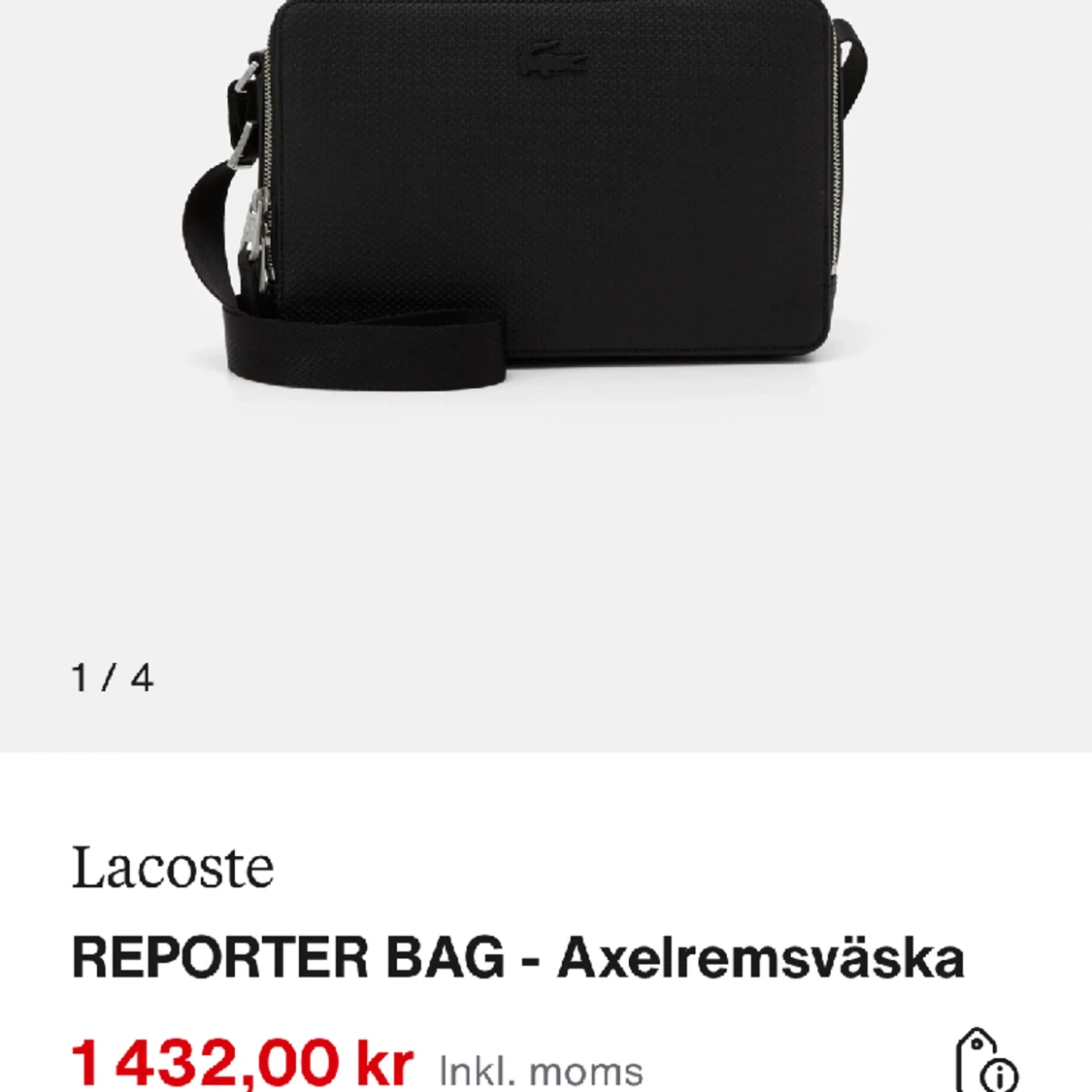 Lacoste Reporter Bag - 91