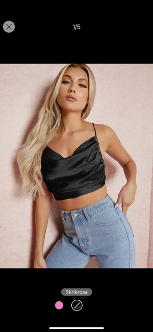 Festtopp - Säljer den topp från Shein då den inte kommit till användning, storlek S. 40kr+frakt