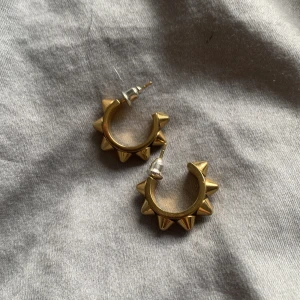 Edblad örhängen Guld - Säljer mina Edblad örhängen i guld för 200kr + frakt.Jag säljer för jag ska köpa silver istället.Skriv i dm till mig💗