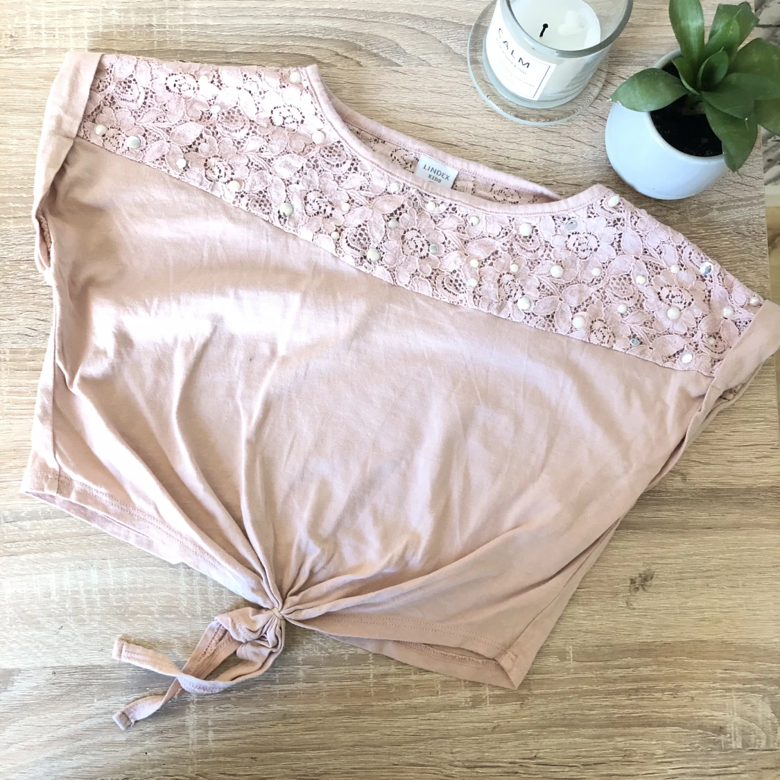  Ljus rosa tröja 134/140