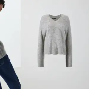 Jättefin stickad tröja från Gina tricot, slutsålt i storlek på hemsidan. Sparsamt använd. 