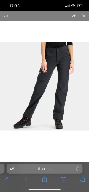Haflöfs - Helt nya haglöfs byxor med pris lapp på st 34 dam Model nytt pris 1200 mitt pris 700 kan gå ner vid snabb affär uppsala