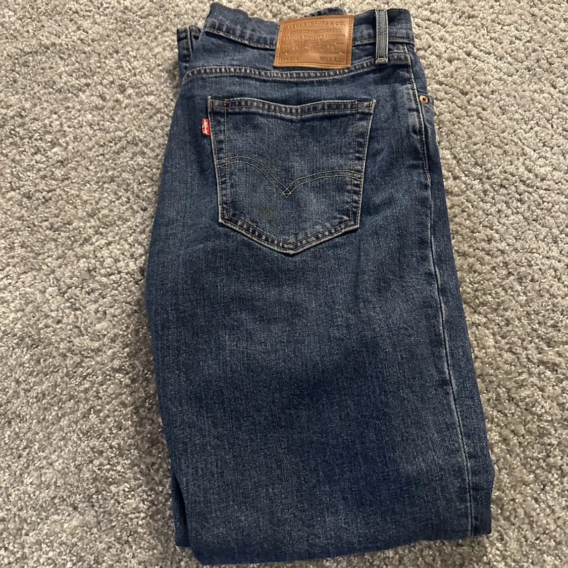 Levis 501 blå