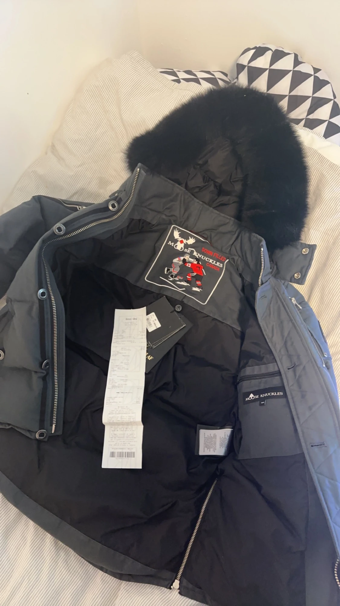 MOOSE KNUCKLES JACKA (30 Jacket) Storlek M Kvitto finns - 90