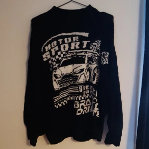 sweatshirt - stickad tröja