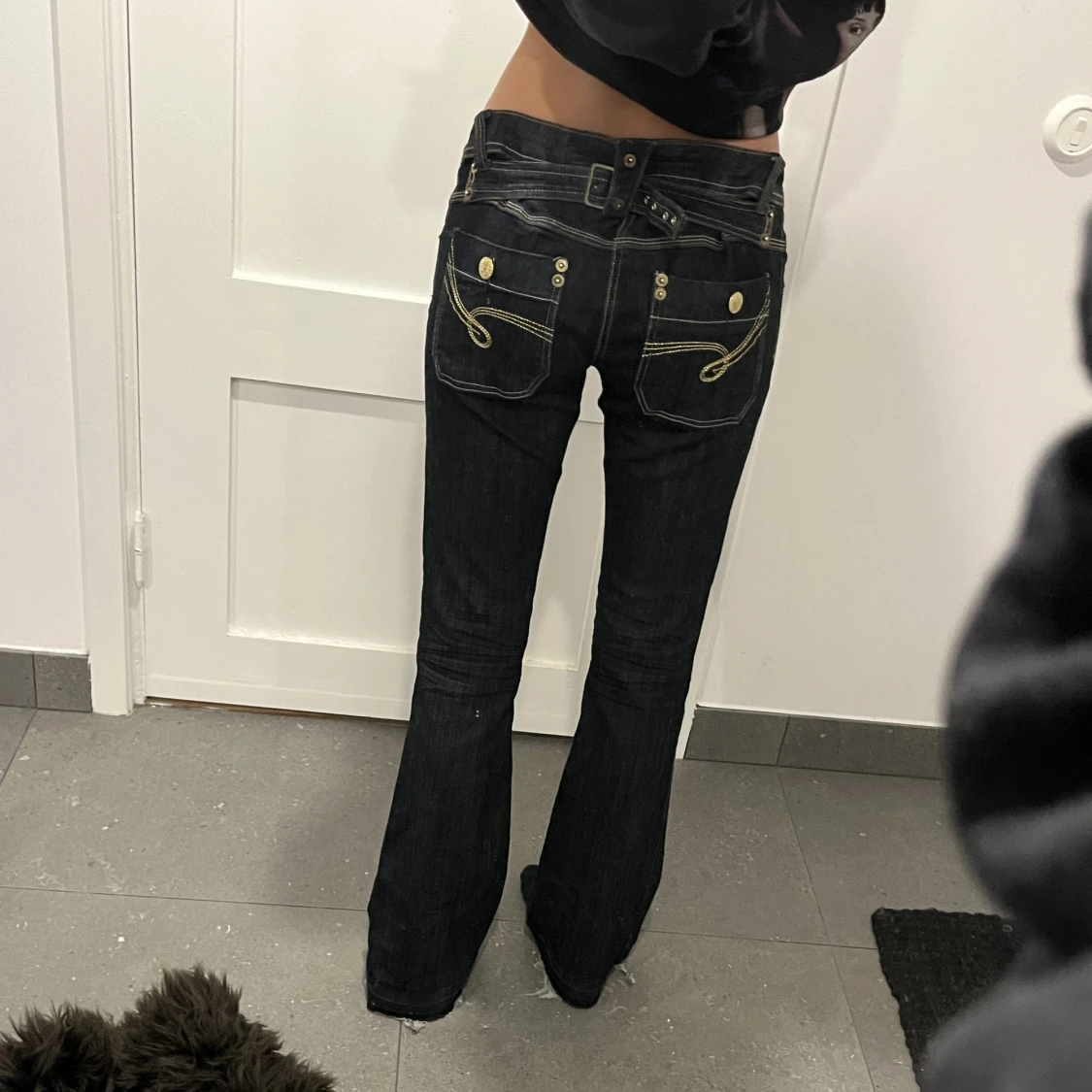Lågmidjade jeans - 90