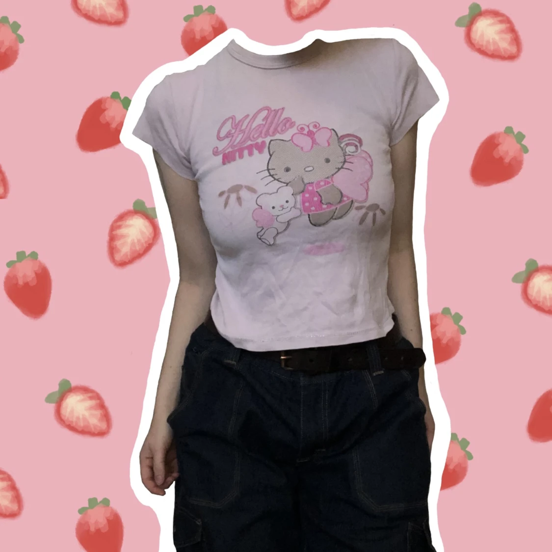 Vintage hello-kitty babytee  - 90
