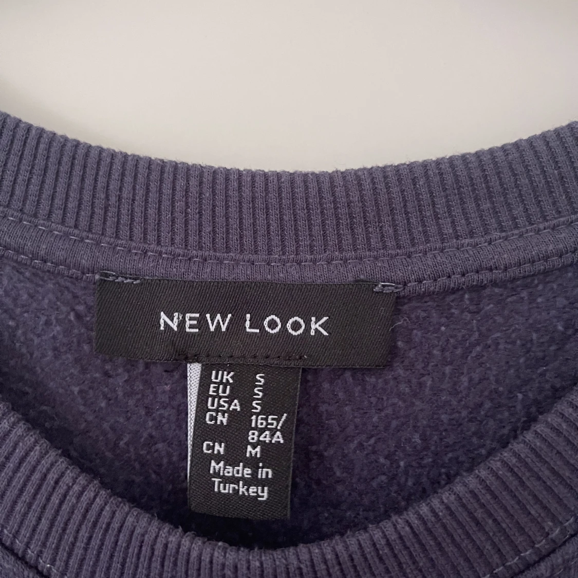 Mörkblå sweatshirt  - 90