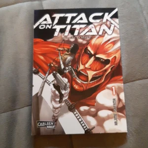 Attack on titan vol.1 - The book is writen in german. The book is never read and has excelent quality. The buyer pays for shipping and taxes if included.
