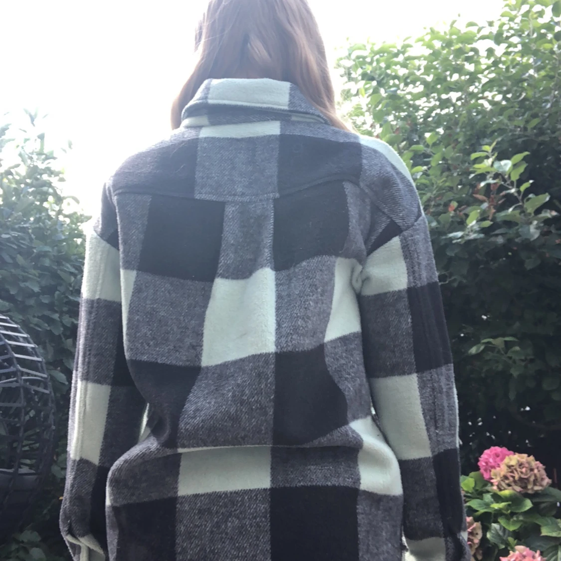 Super super fin tjock flanelljacka som är bra till hösten som börjar komma  - 90