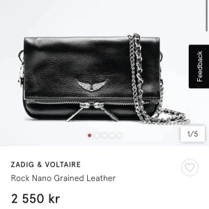 Zadig & Voltaire väska - Säljer denna Zadig & Voltaire  väskan då den inte kommer till någon användning och använd max 5 gånger 