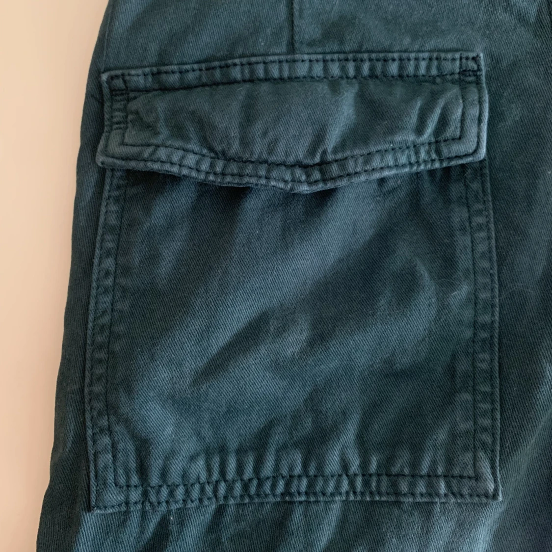 Grönblå Cargobyxor - 91