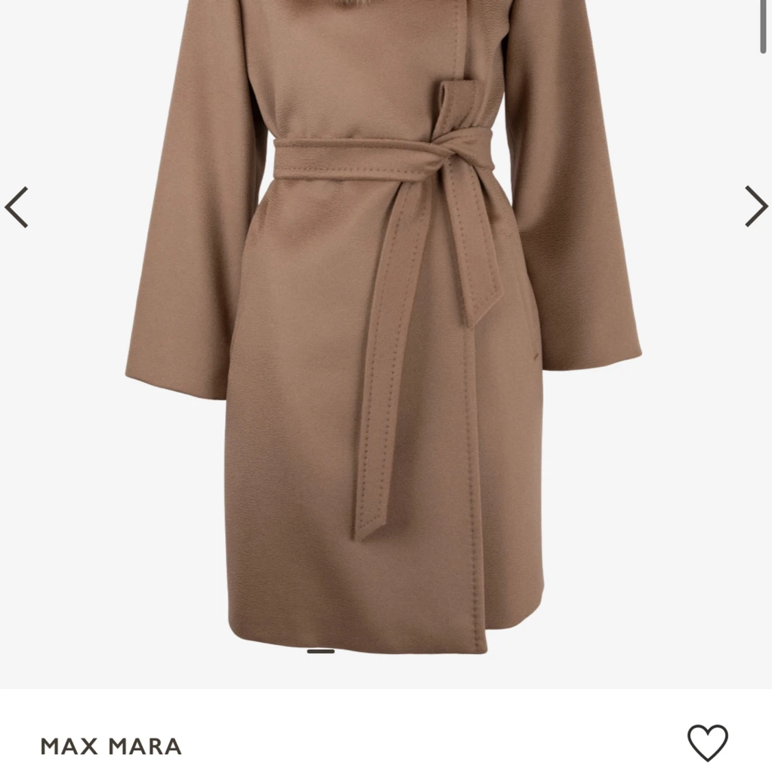 max mara kappa storlek 32 - 91