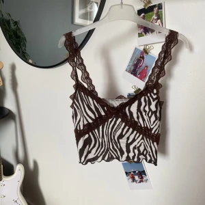 Topp - Topp med zebramönster!💘