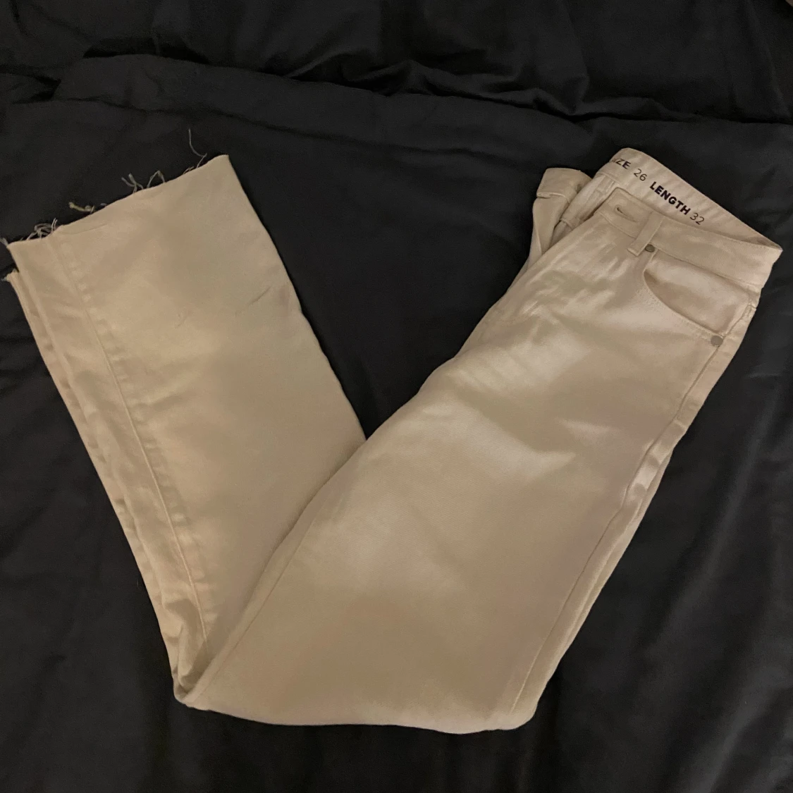 Beige jeans