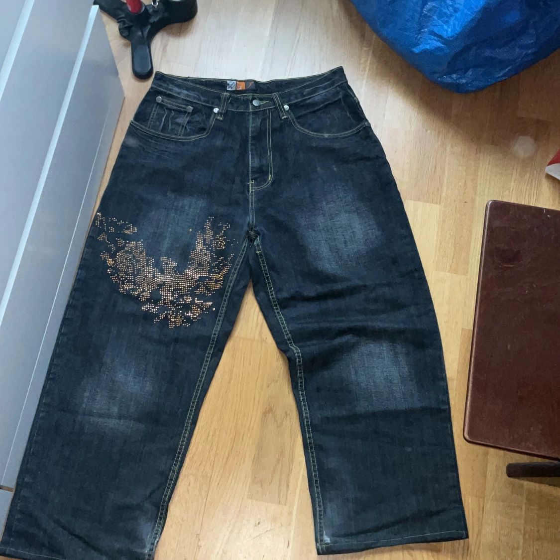 Snygga baggy jeans - 90