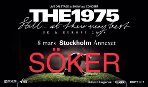 Söker biljetter till The 1975! - Hej! Jag söker 2 st biljetter rill the 1975’s konsert på annexet den 8/3-24!❤️