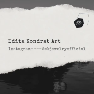 Handgjorda accessories  - Originella handgjorda smycken som passar till vardag 🖤Du kan stå ut från mängden!!!  För mig betyder kreativitet frihet-Edita Kondrat🫶