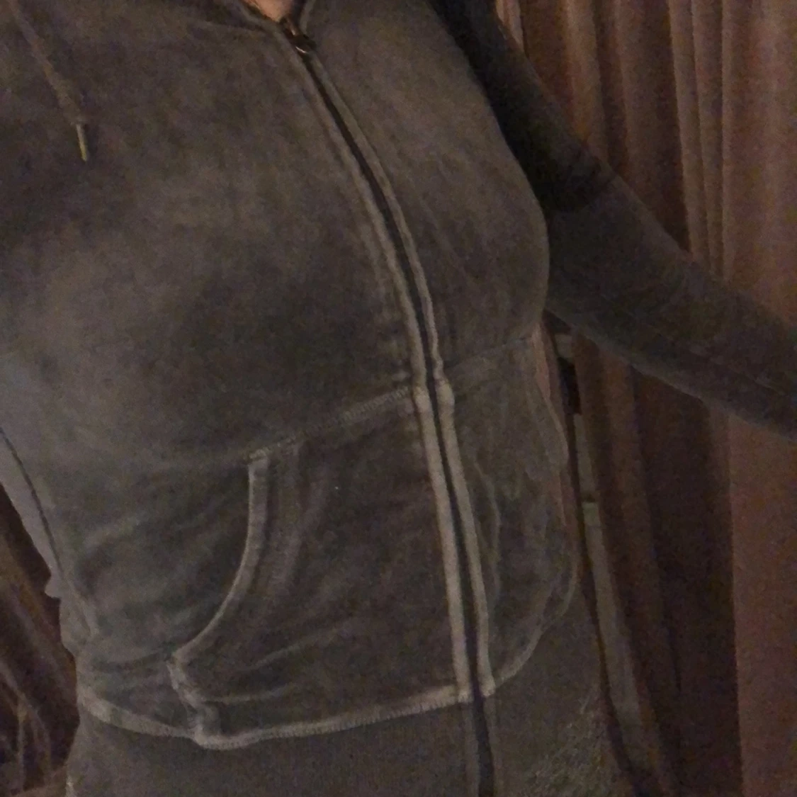 Mörkgrå kofta - 90