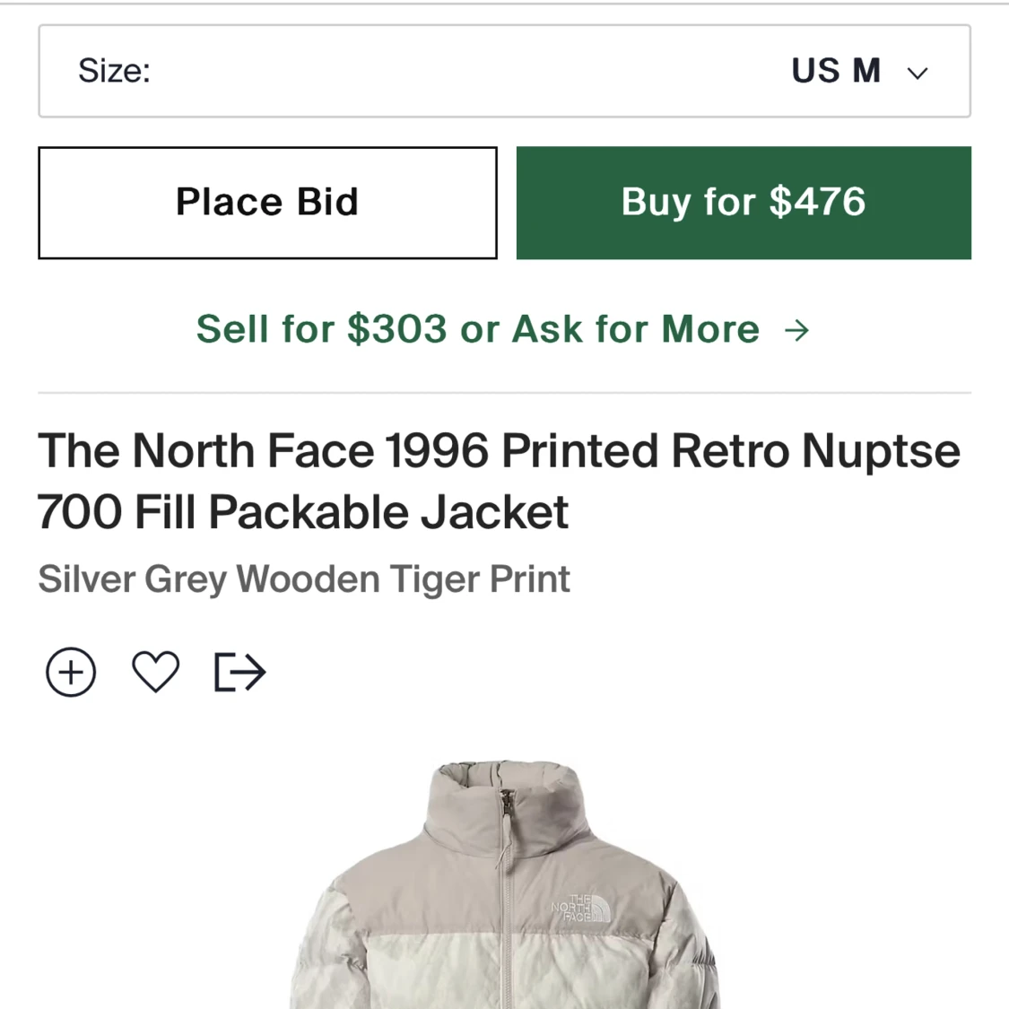 North face Puffer  - 91