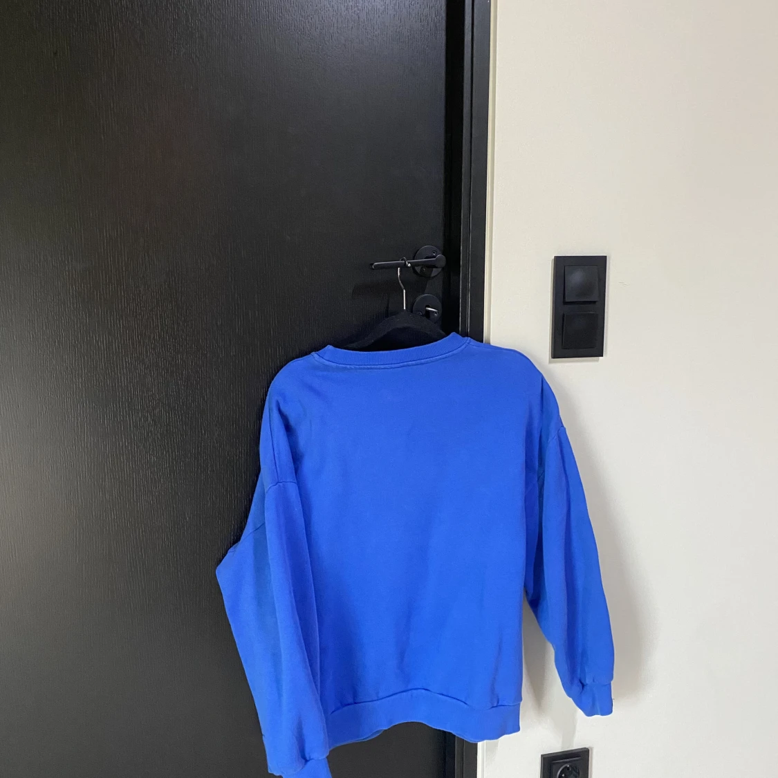 Blå sweatshirt  - 90