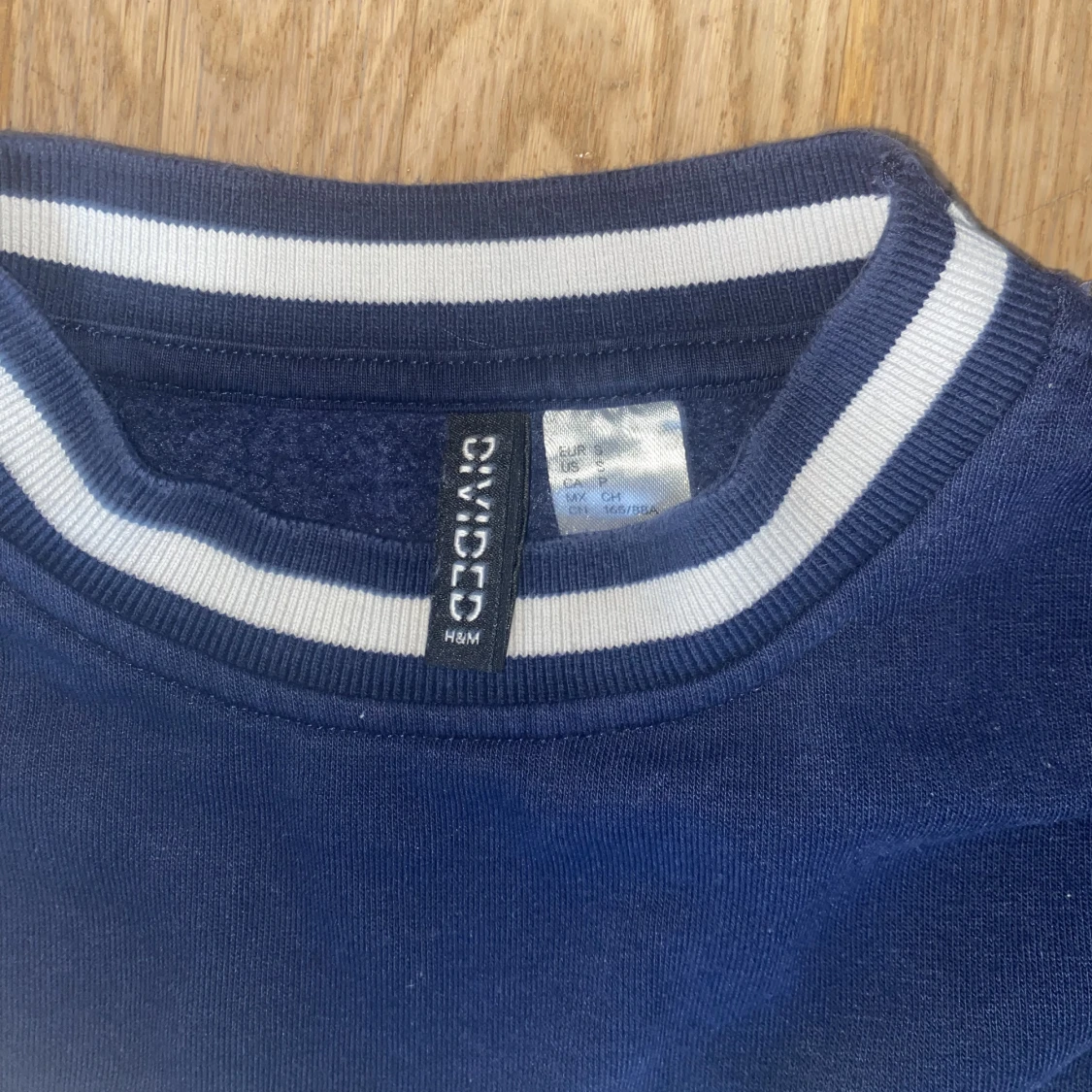 Mörkblå oversized tröja - 90