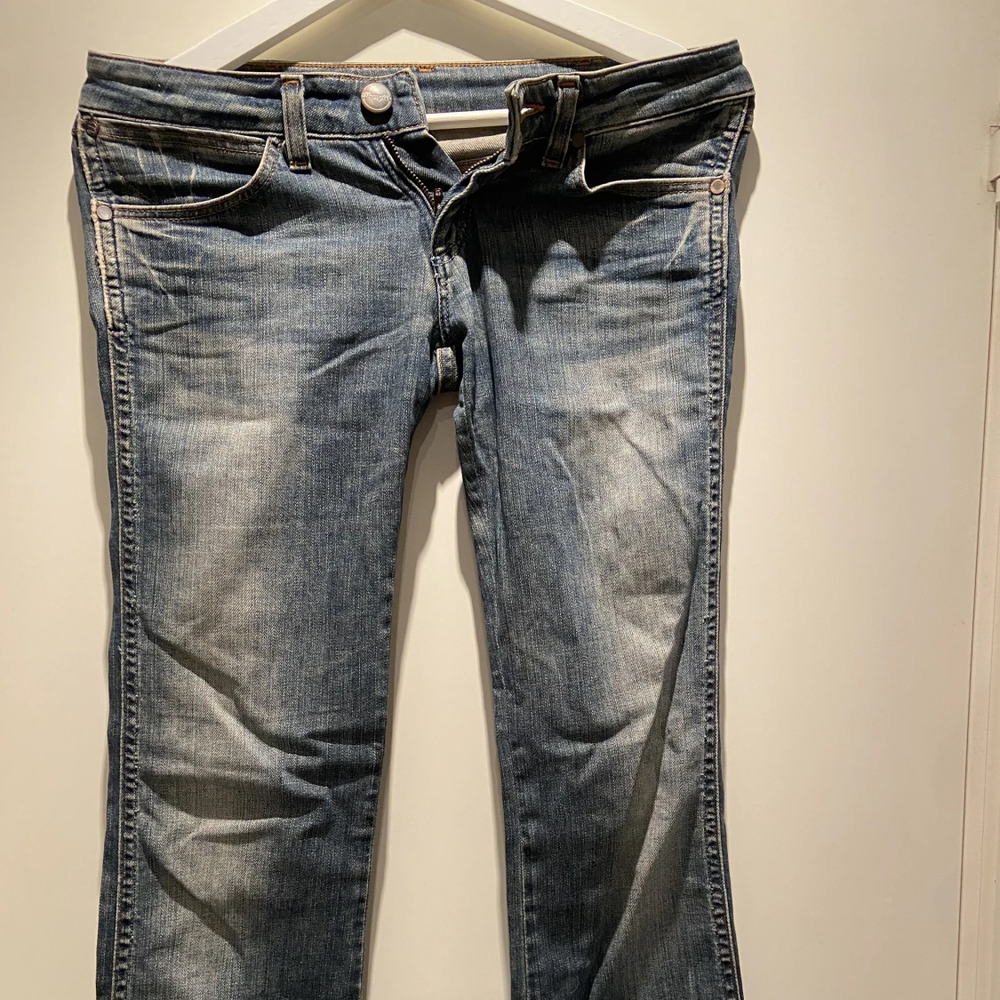 Bootcut jeans lågmidjade  - 90