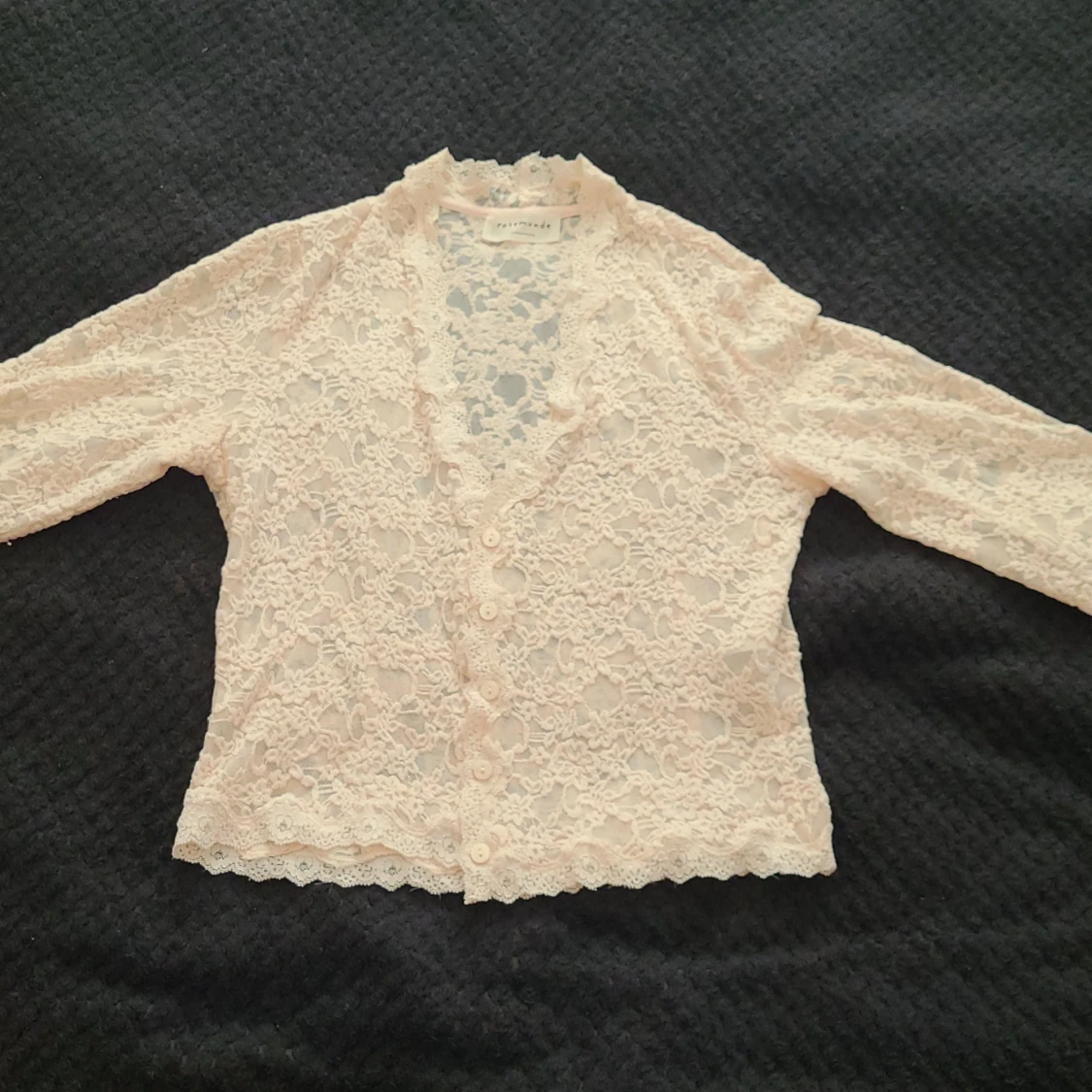 Rosemunde kort kofta/topp