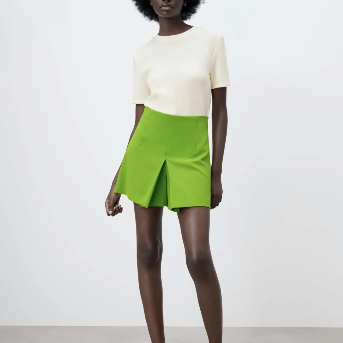 Stickad t-shirt - 90