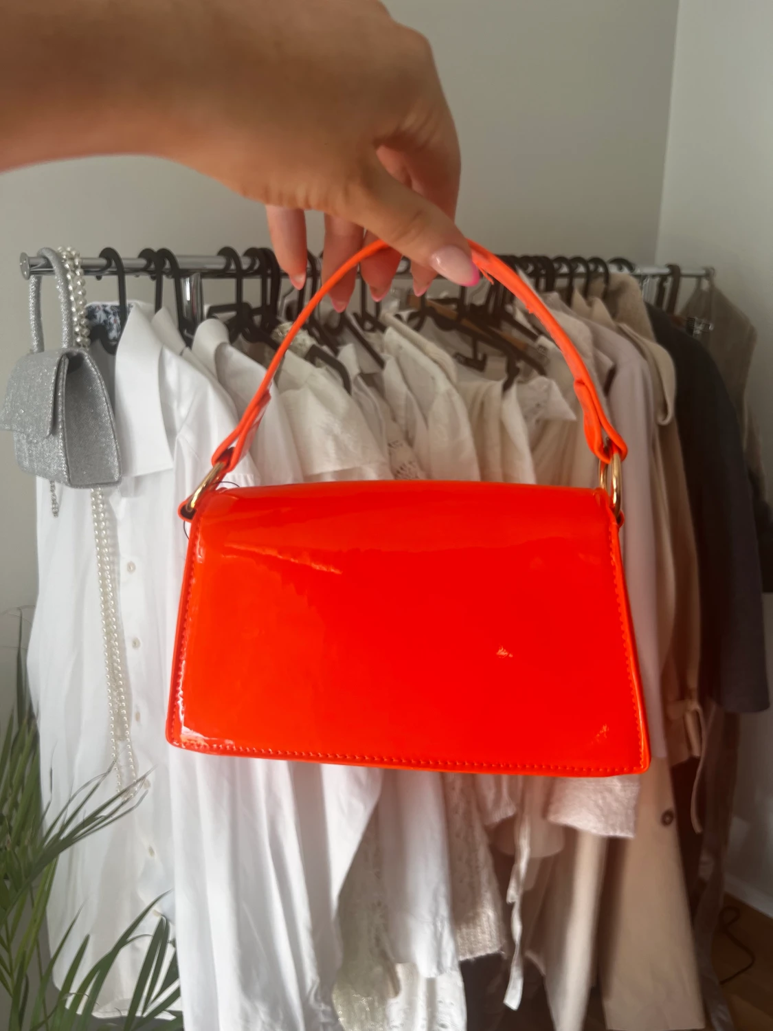 Skrik orange väska - 90