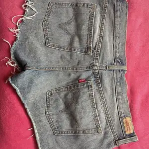 Jätte fina jeans shorts från levis❣️Bra skick men kommer ej till användning. Pris kan diskuteras.