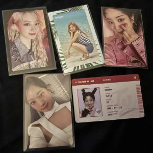 Dahyun - twice  ✅✅❌ ✅✅ photocards Tradear endast för members på min wishlist! 