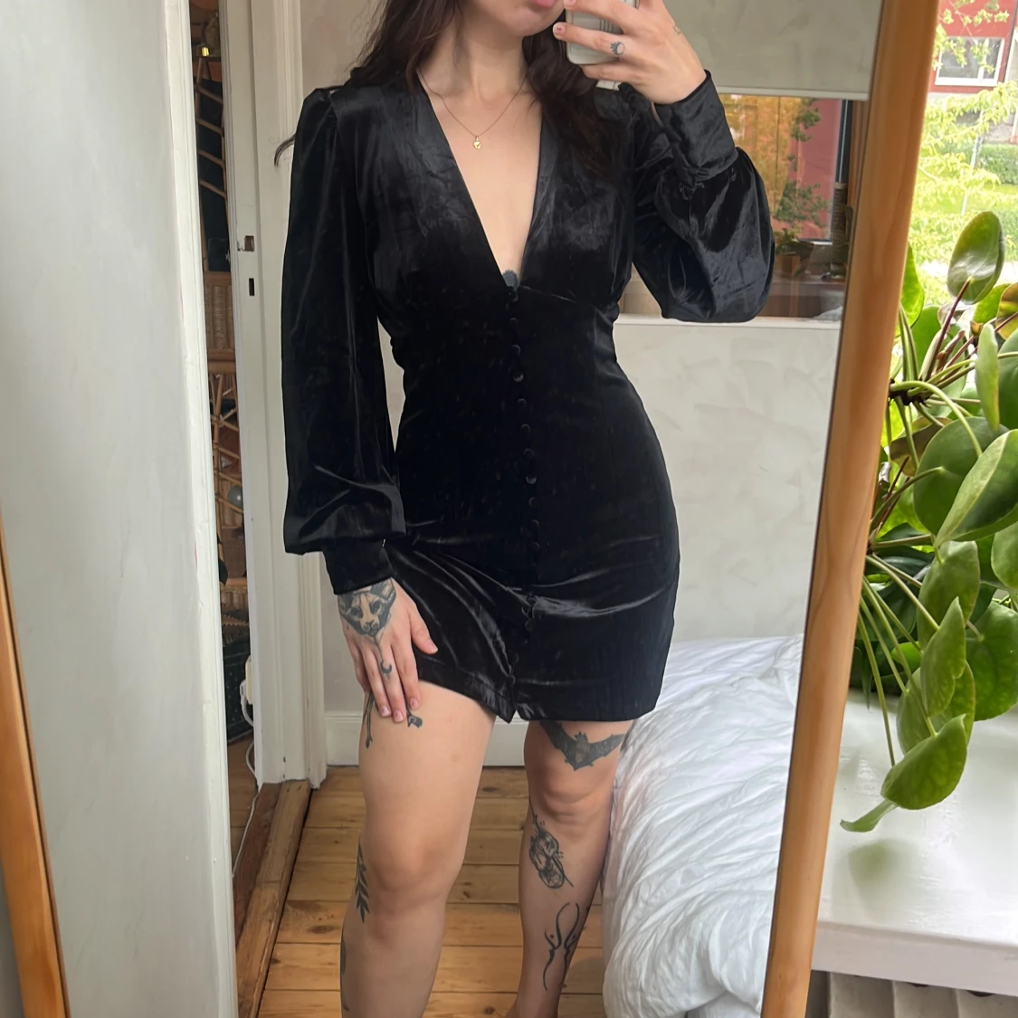 Sammetsklänning - 90