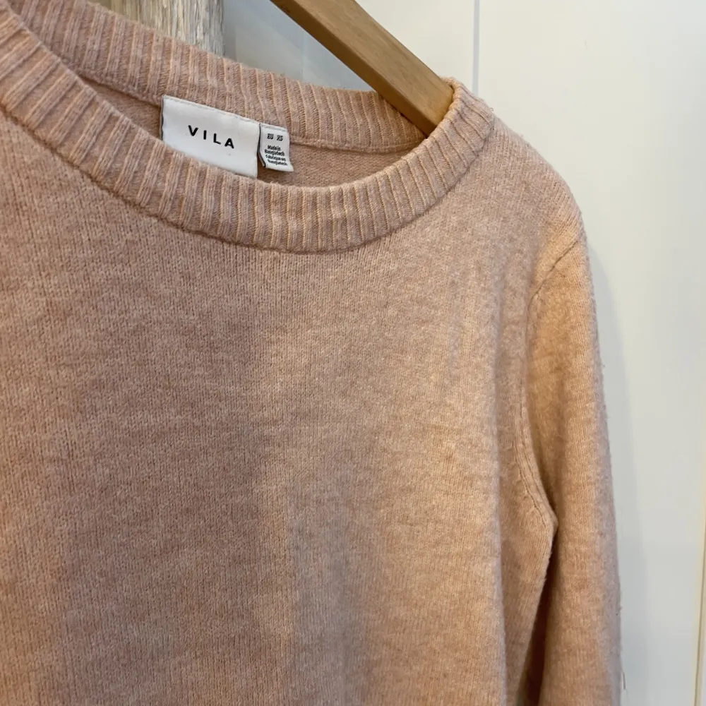 Rosa stickad tröja från Salt, super skönt material, strl xs. Tröjor & Koftor.