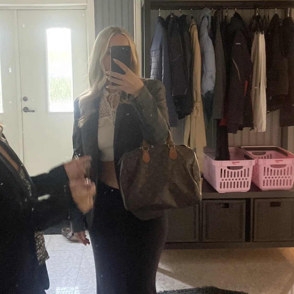 Stickad topp från Zara  - 90