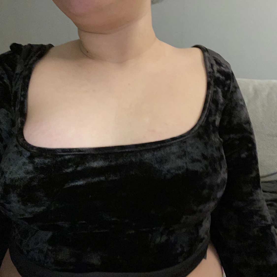 Urringad sammettröja  - 90