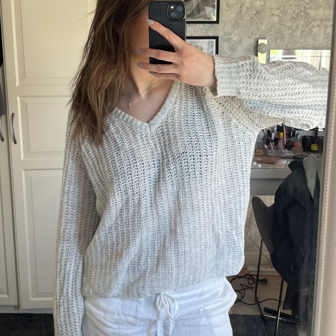 Stickad tröja  - 90