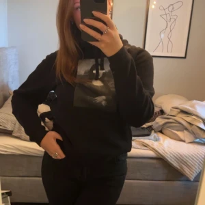 The cool elephant hoddie - En the cool elephant hoddie med tryck av Mona lista med en vitt sträck över ögonen!