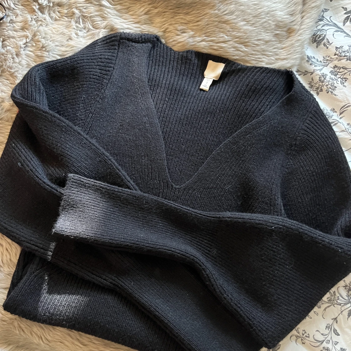 Stickad klänning från hm - 91