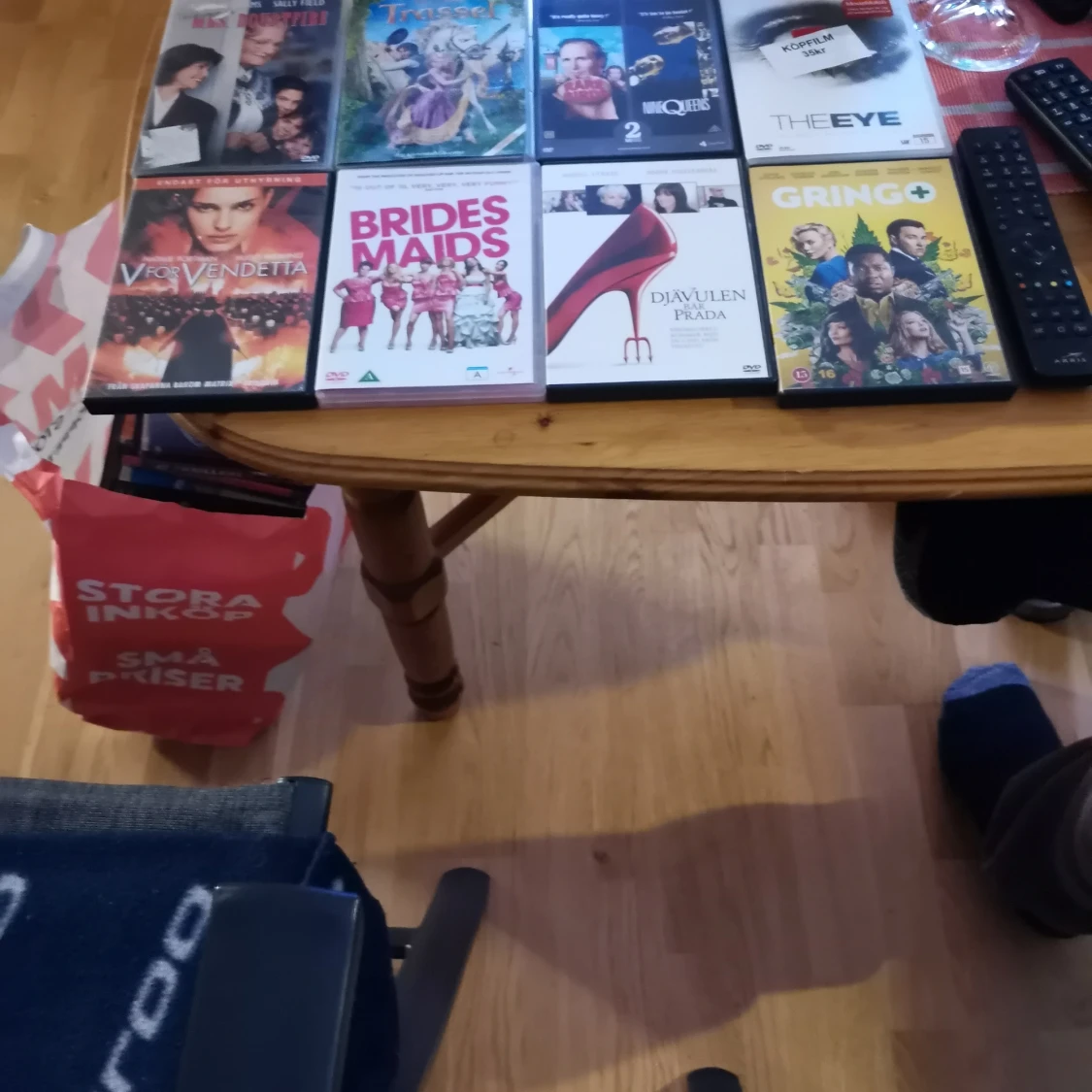 8 st. Dvd filmer blandat 20 kr st