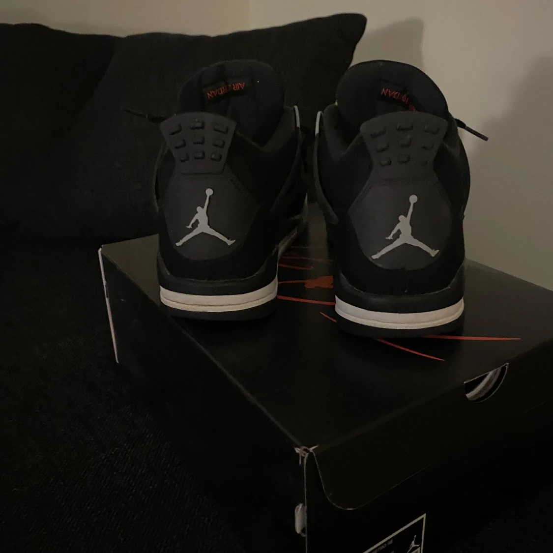 Jordan 4 black canvas - 91