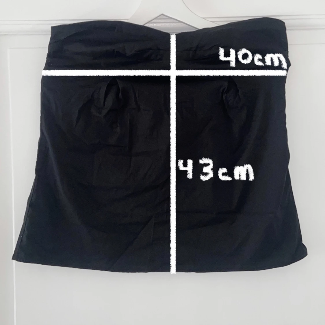 Jätte söt svart vintage axelbandslös topp! - 90