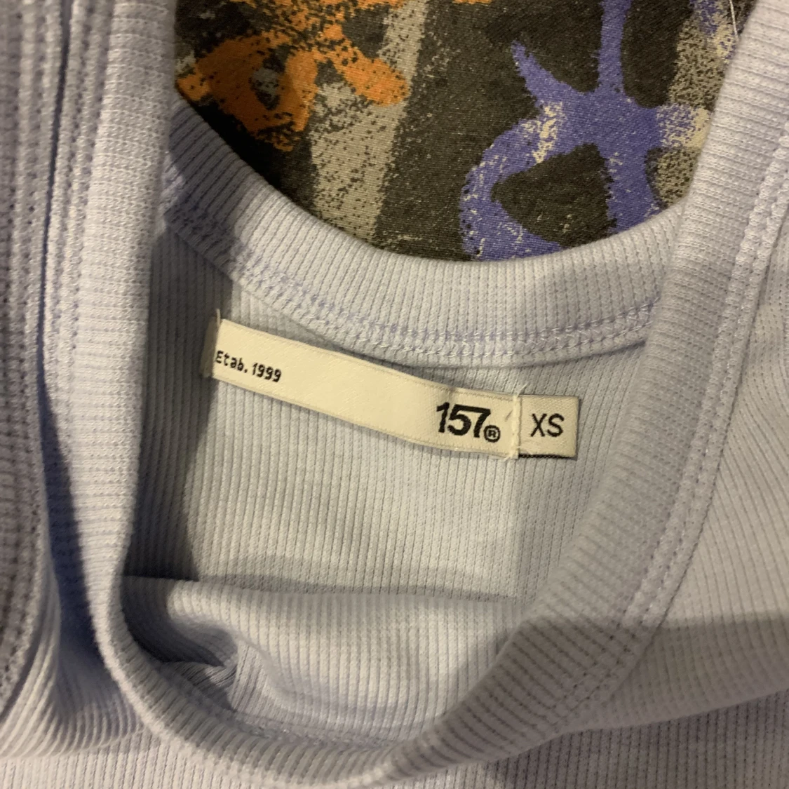 En babyblå topp - 91