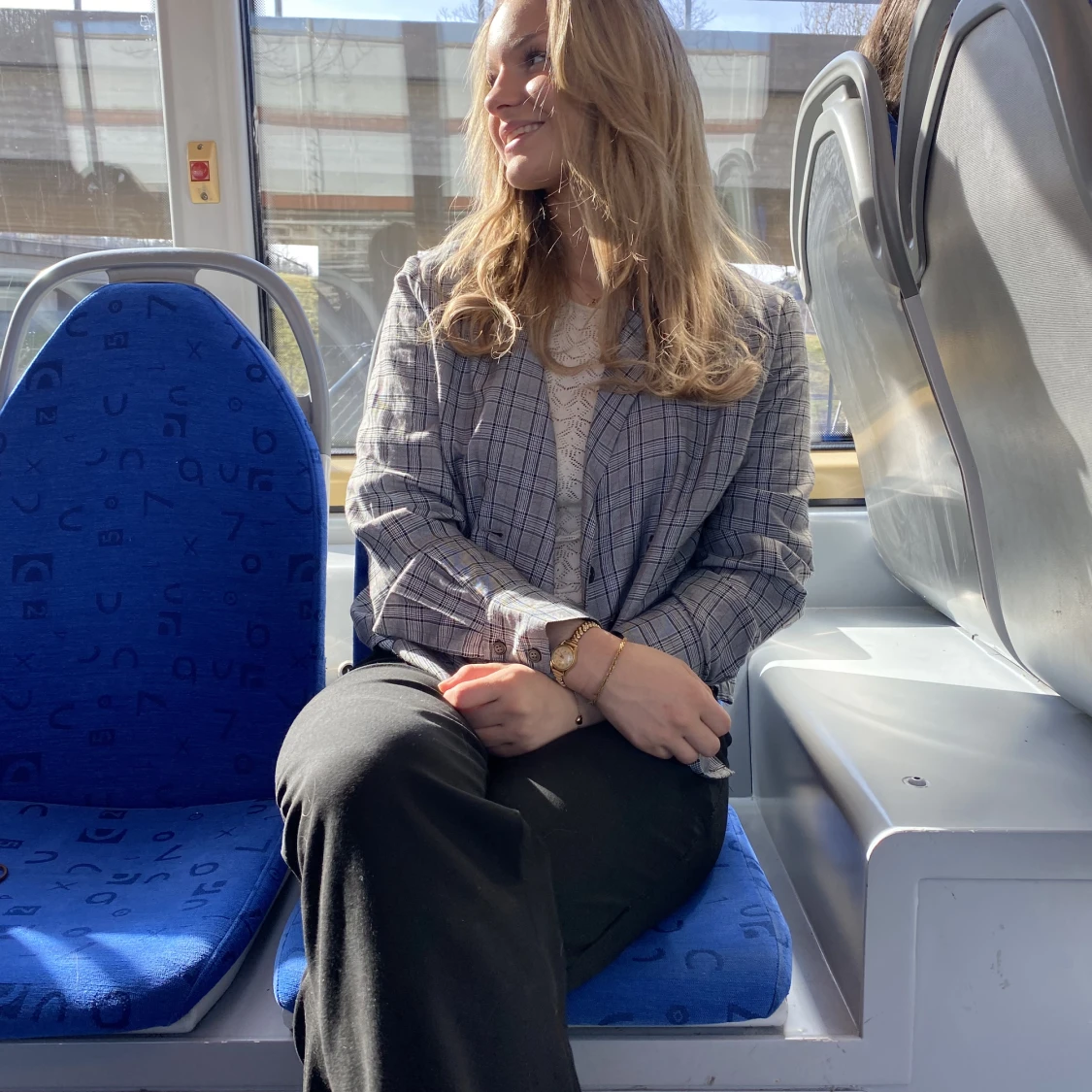 Rutig vårjacka  - 90